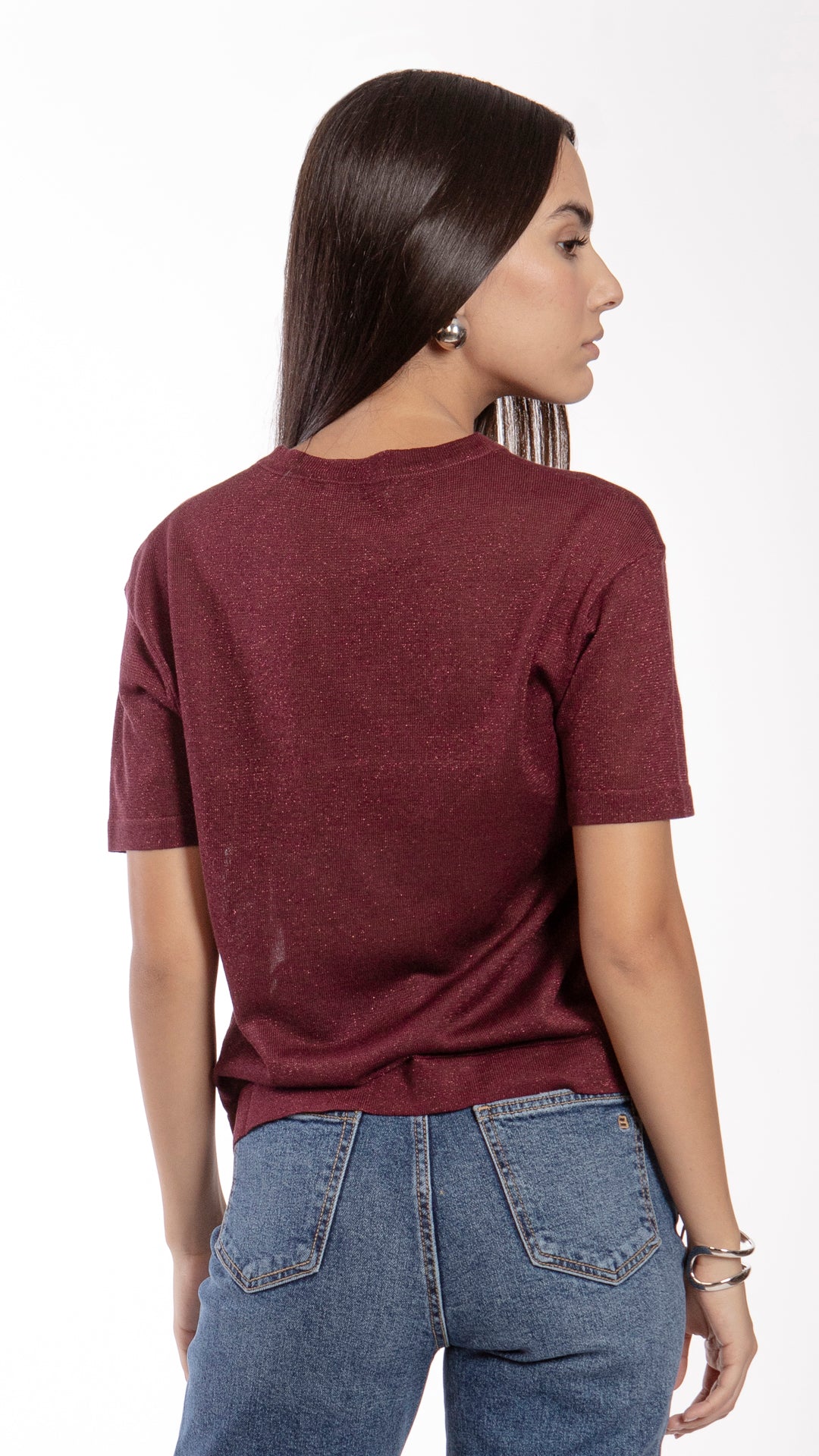 Blusa Manga Corta Mujer B Basic BB0287