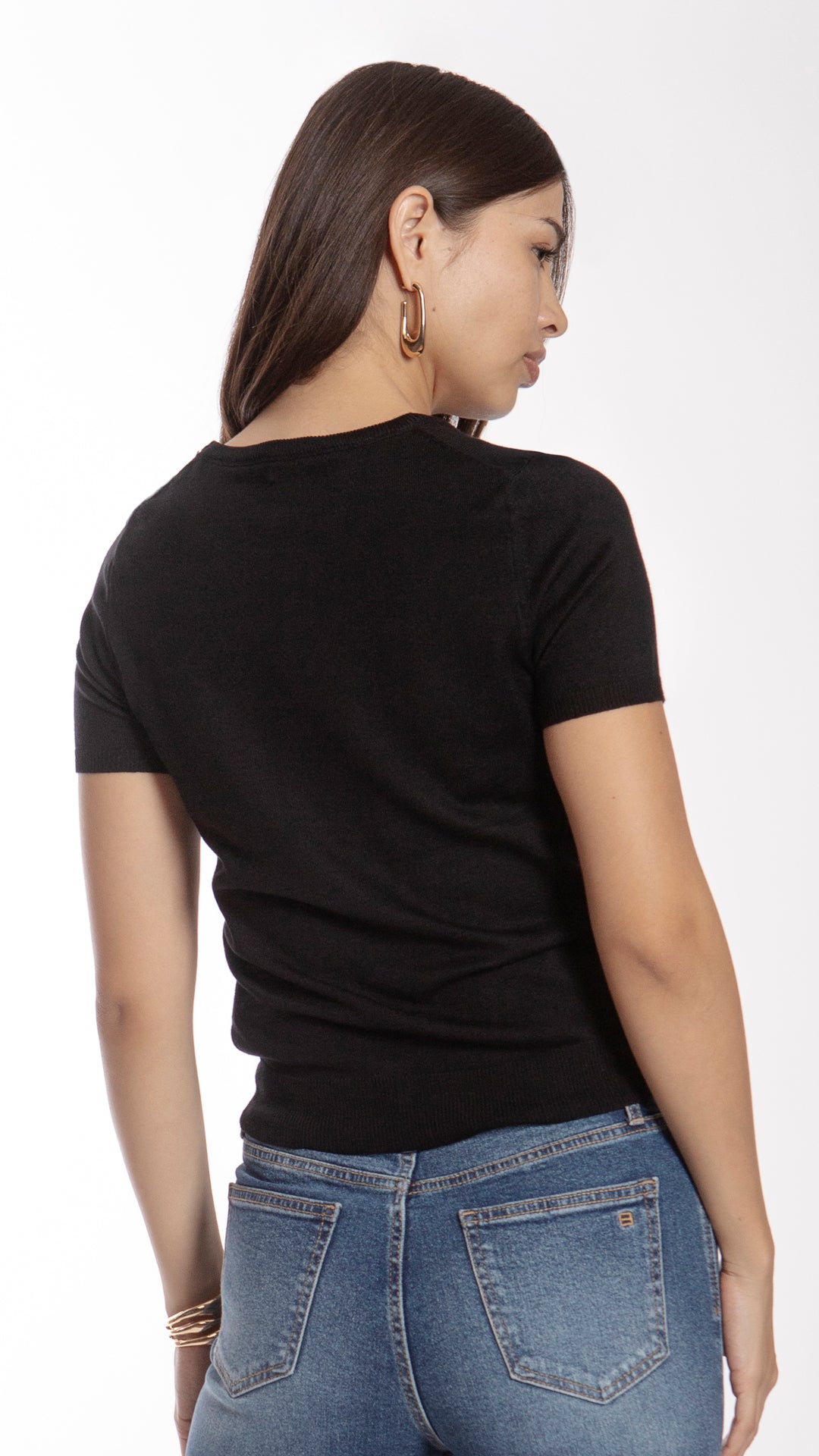 Blusa Manga Corta Mujer B Basic BB0288
