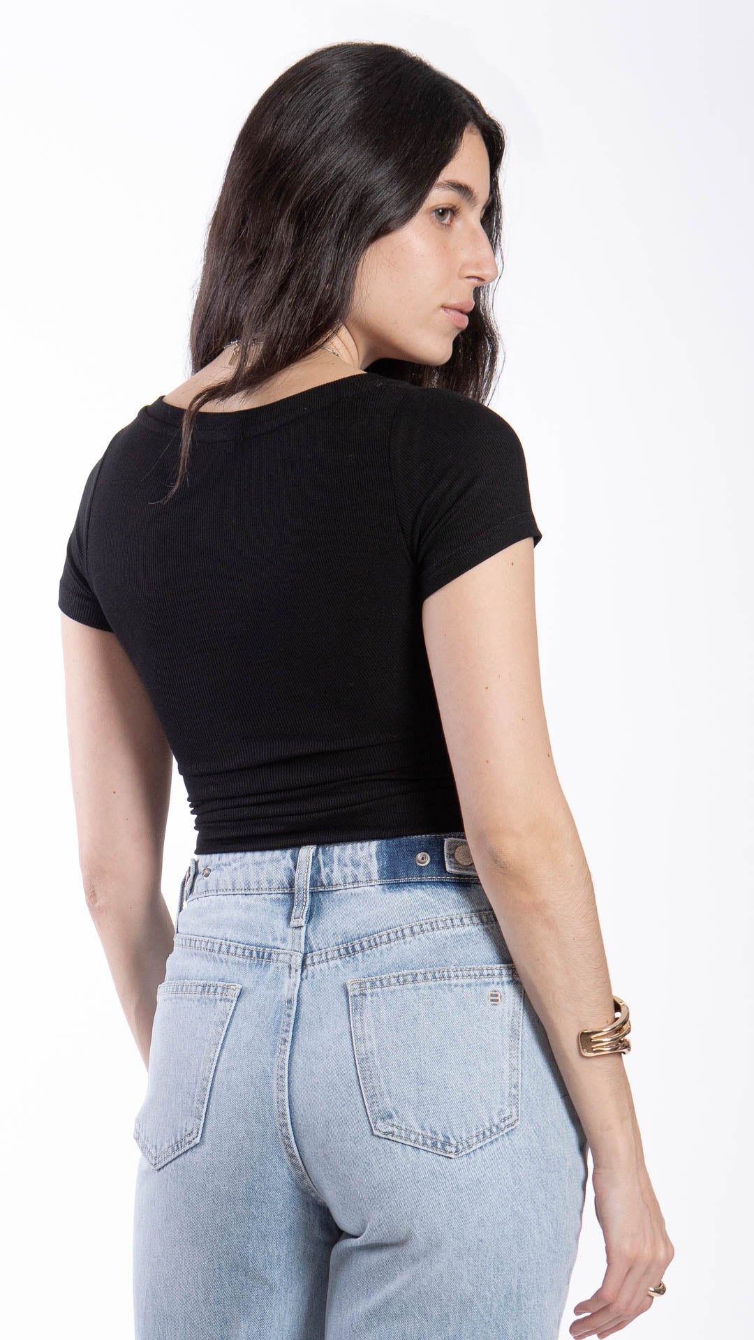 Blusa Manga Corta Mujer B Basic BB0290