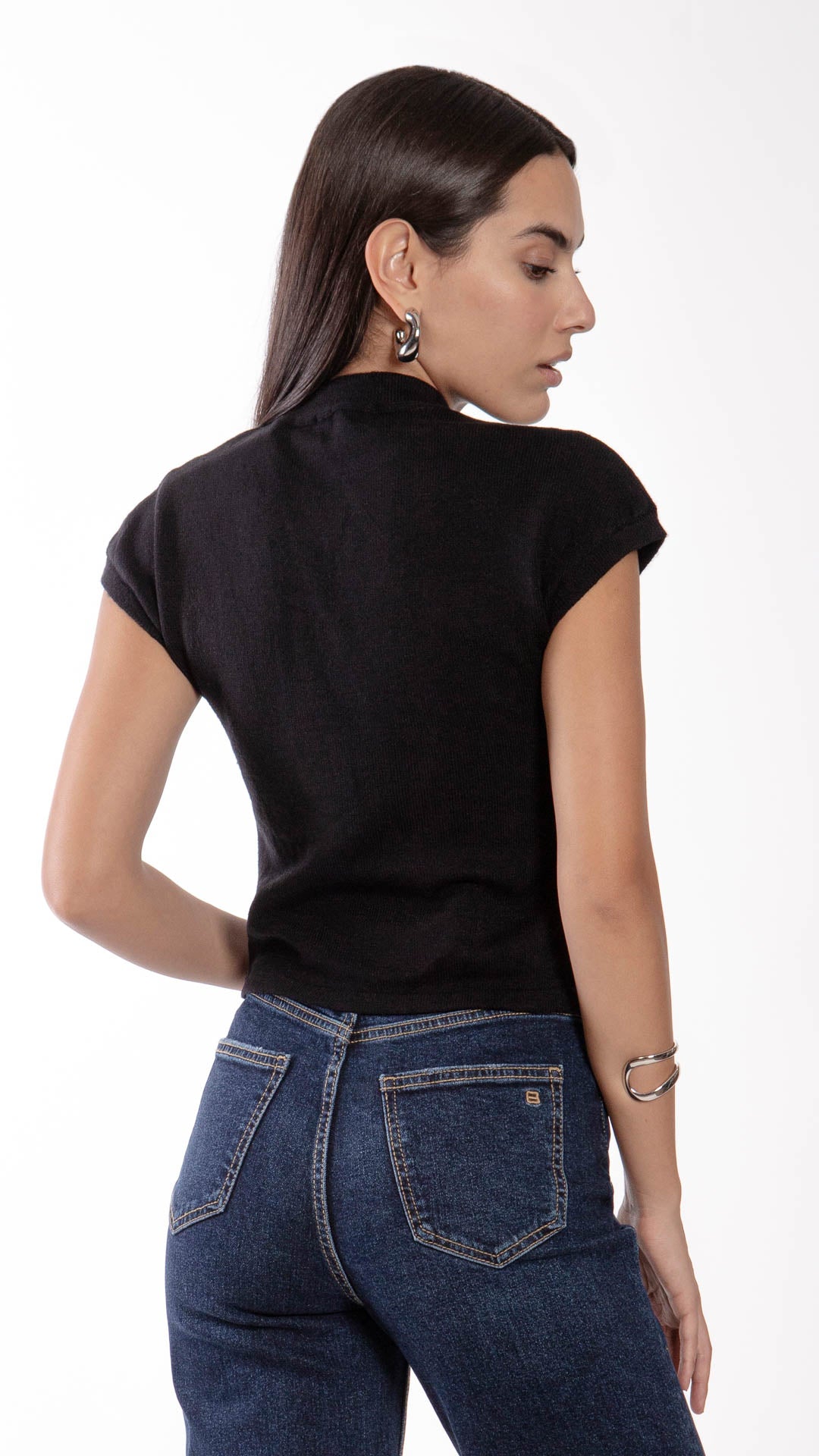 Blusa Manga Corta Mujer B Basic BB0293