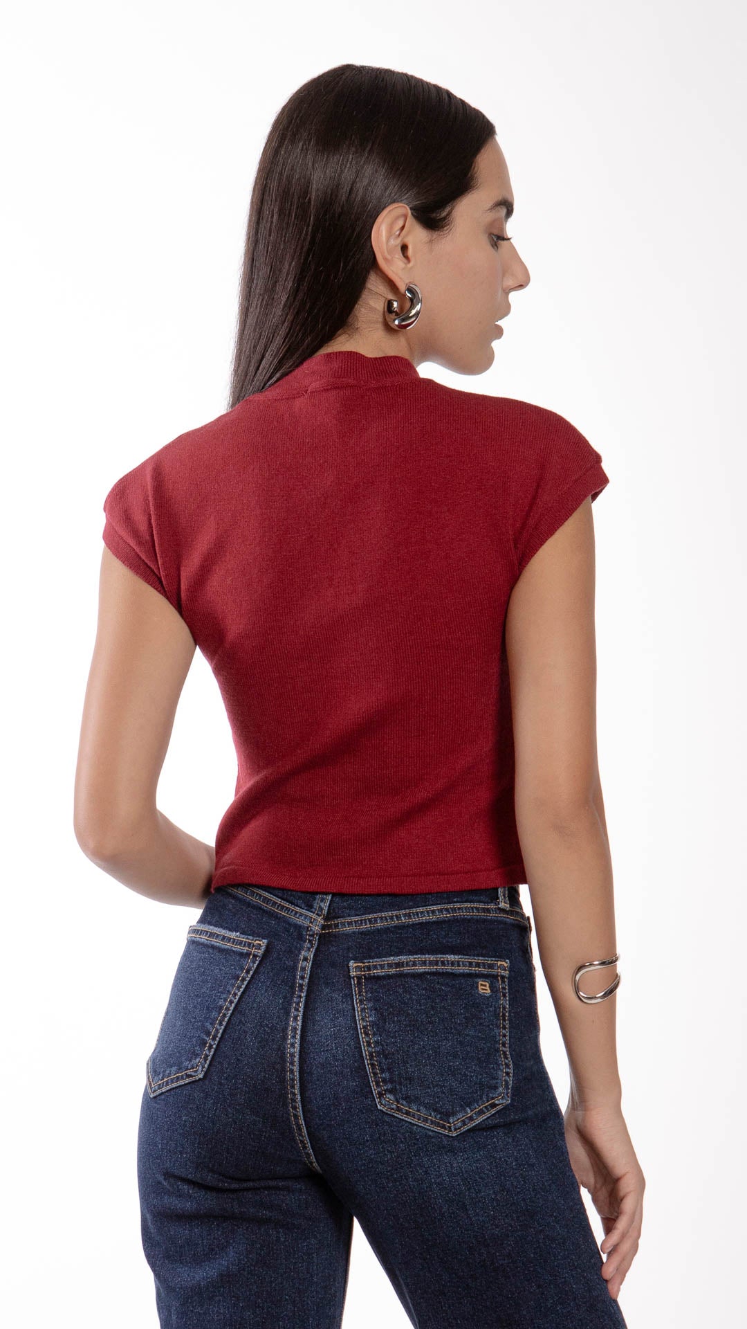 Blusa Manga Corta Mujer B Basic BB0293