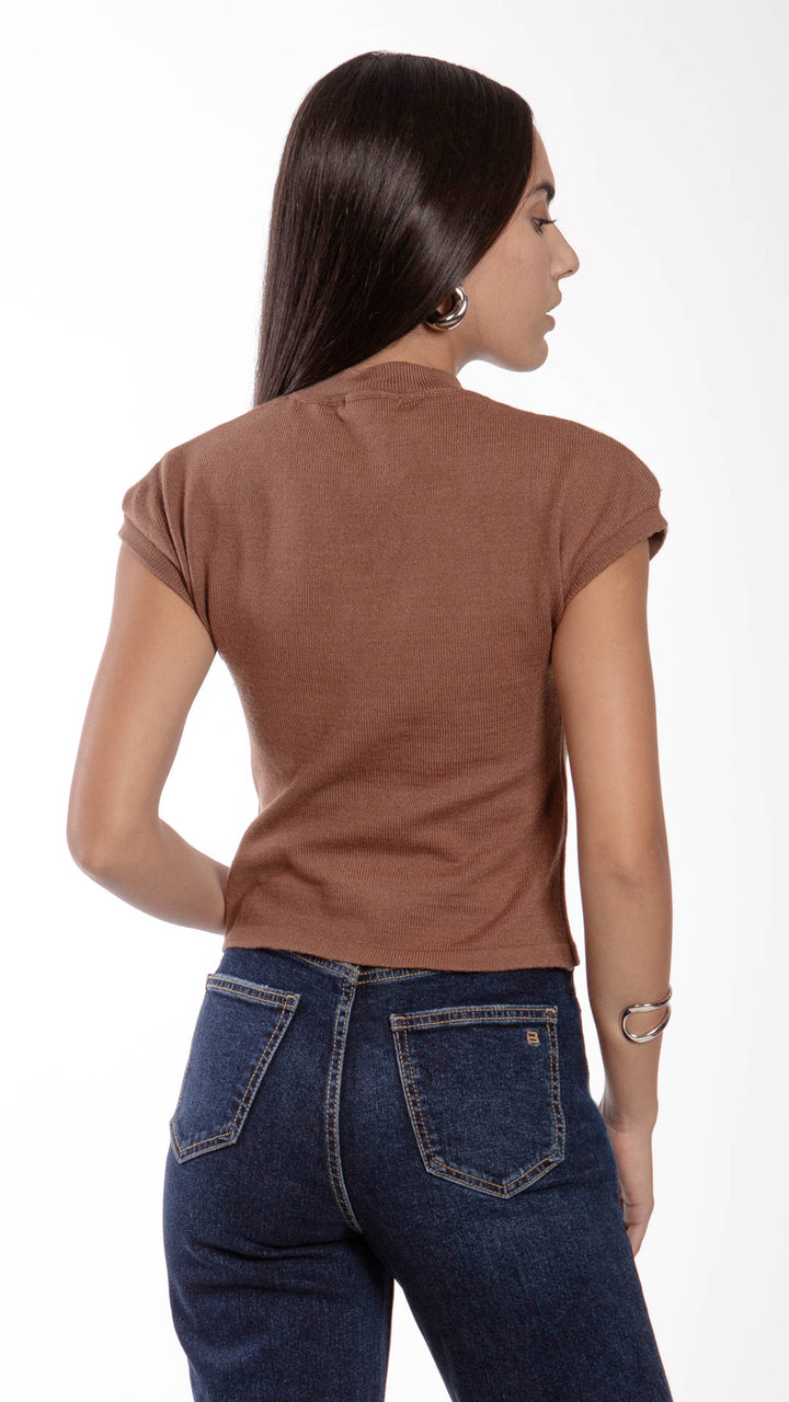 Blusa Manga Corta Mujer B Basic BB0293