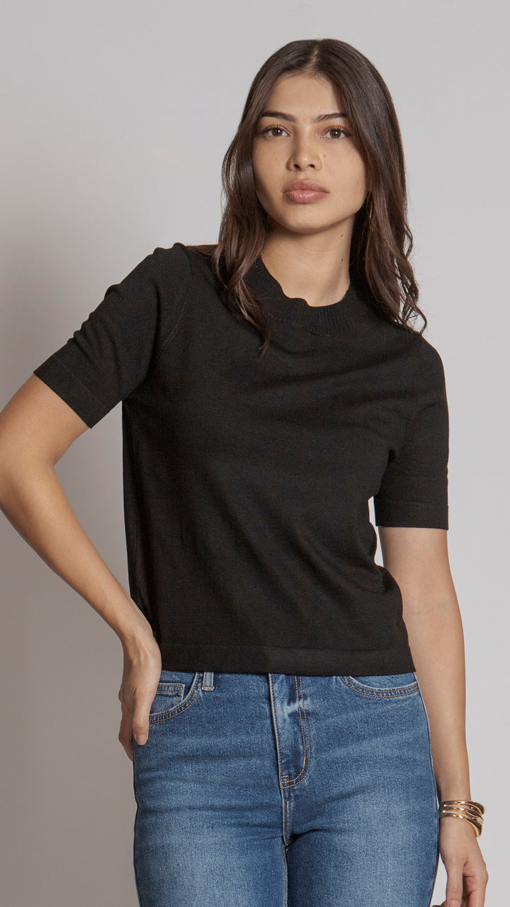 Blusa Manga Corta Mujer B Basic BB0295