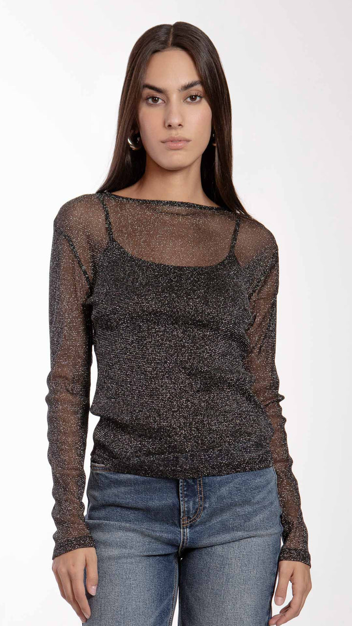 Blusa Manga Larga Mujer B Basic BB0296