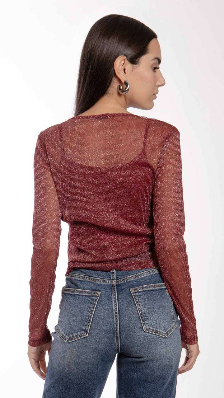 Blusa Manga Larga Mujer B Basic BB0296