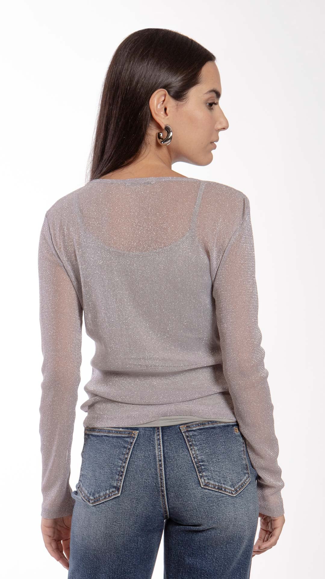 Blusa Manga Larga Mujer B Basic BB0296