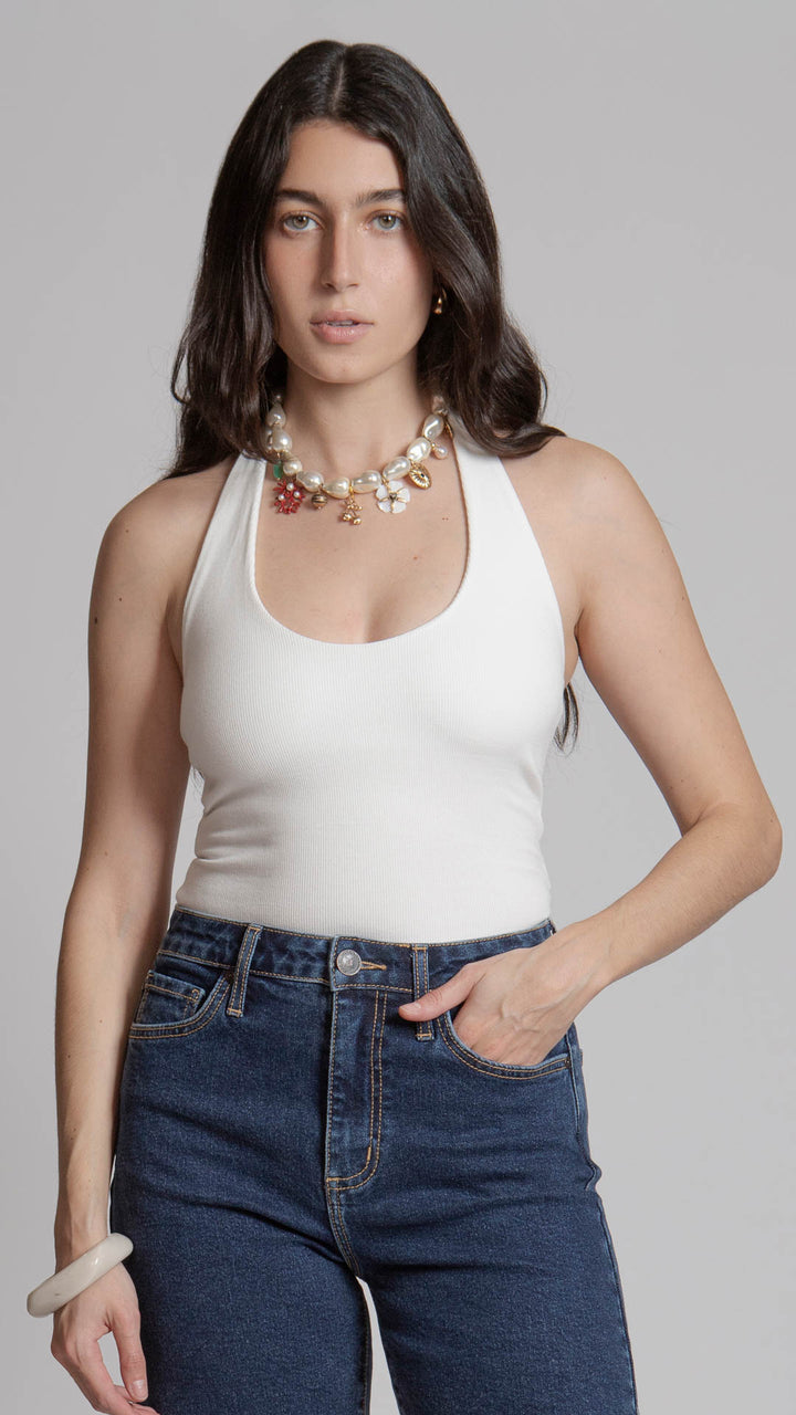 Blusa Halter Para Mujer B Basic BB0301