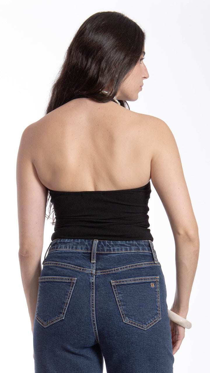 Blusa Halter Para Mujer B Basic BB0301