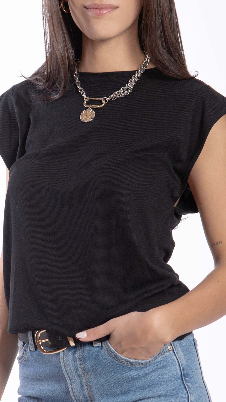 Blusa Sin Mangas Mujer B Basic BB0302