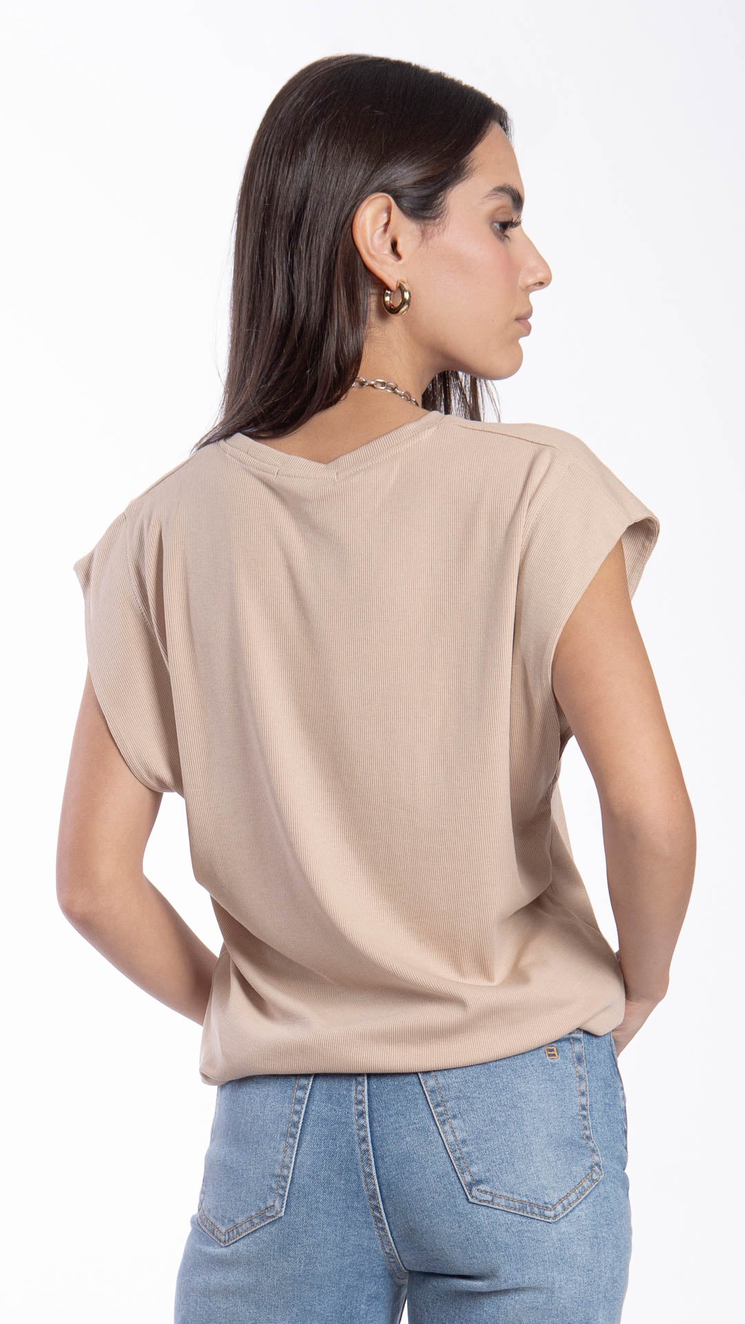 Blusa Sin Mangas Mujer B Basic BB0302