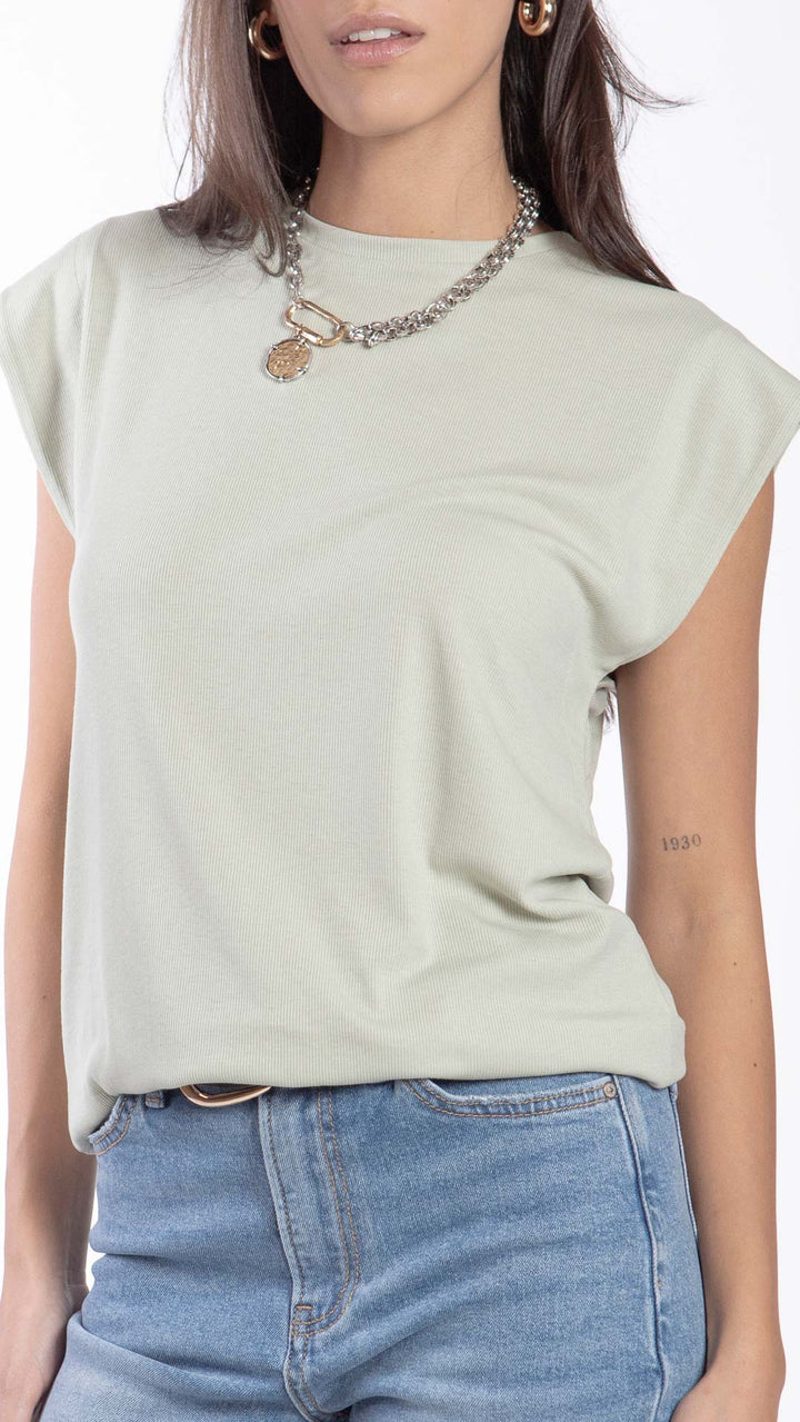 Blusa Sin Mangas Mujer B Basic BB0302