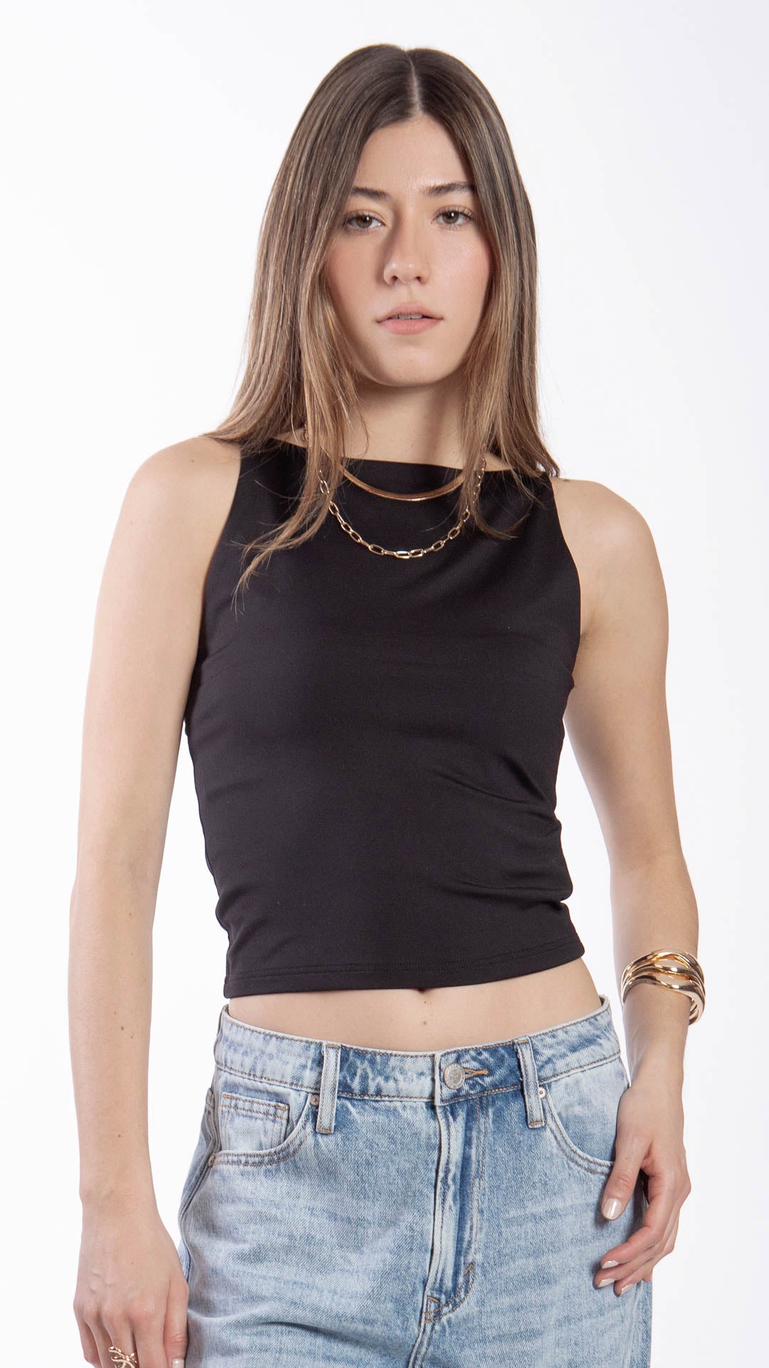 Blusa De Tirantes Mujer B Basic BB0326