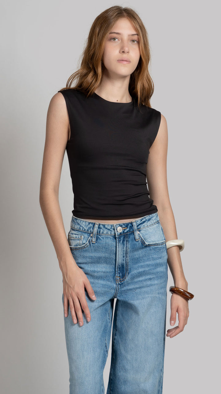 Blusa Sin Mangas Mujer B Basic BB0336