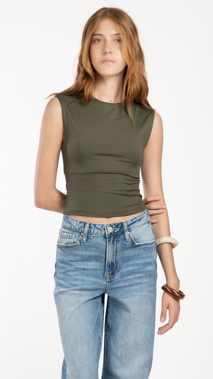 Blusa Sin Mangas Mujer B Basic BB0336