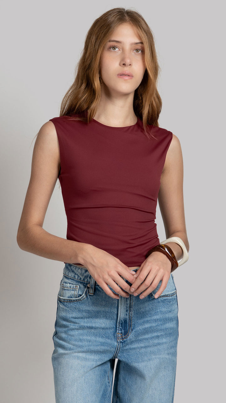 Blusa Sin Mangas Mujer B Basic BB0336