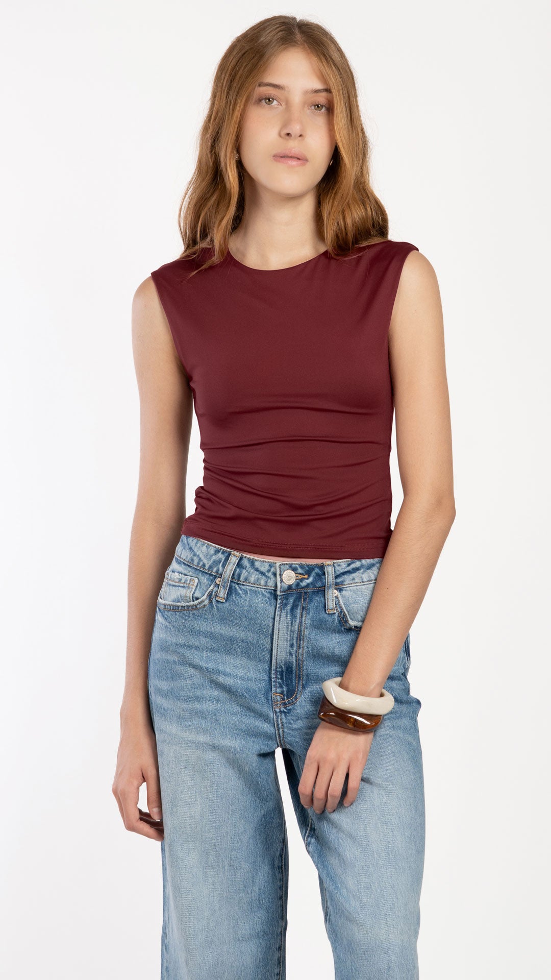 Blusa Sin Mangas Mujer B Basic BB0336