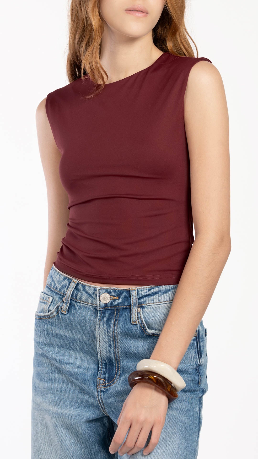 Blusa Sin Mangas Mujer B Basic BB0336