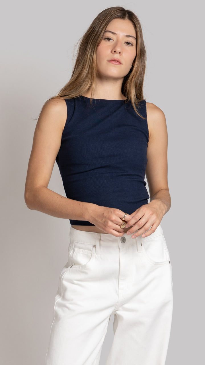 Blusa Sin Mangas Mujer B Basic BB0338