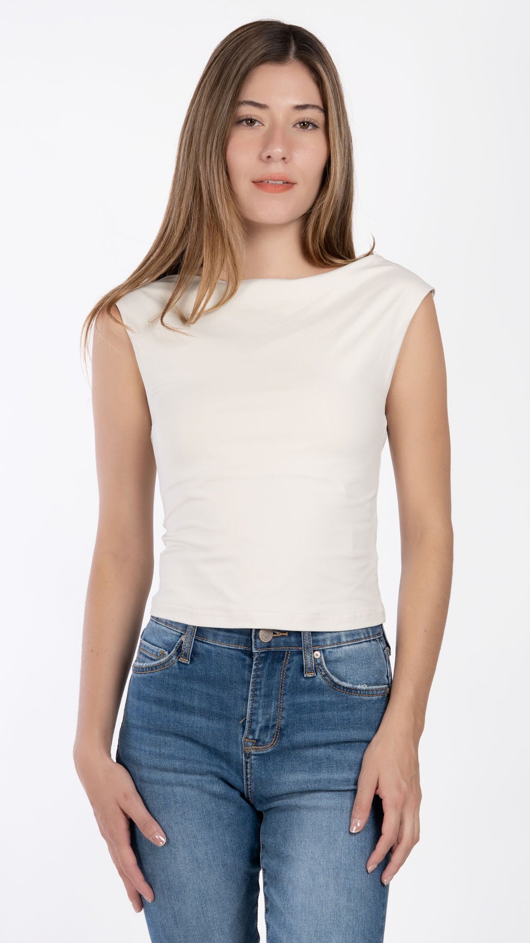 Blusa Sin Mangas Mujer B Basic BB0340