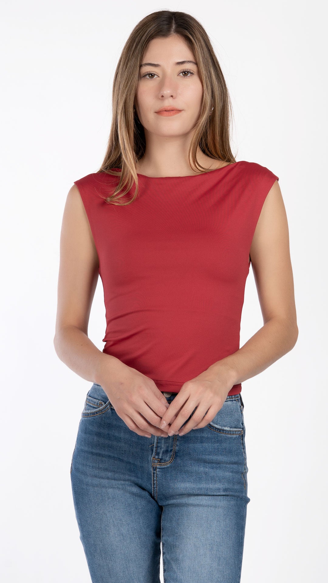 Blusa Sin Mangas Mujer B Basic BB0340