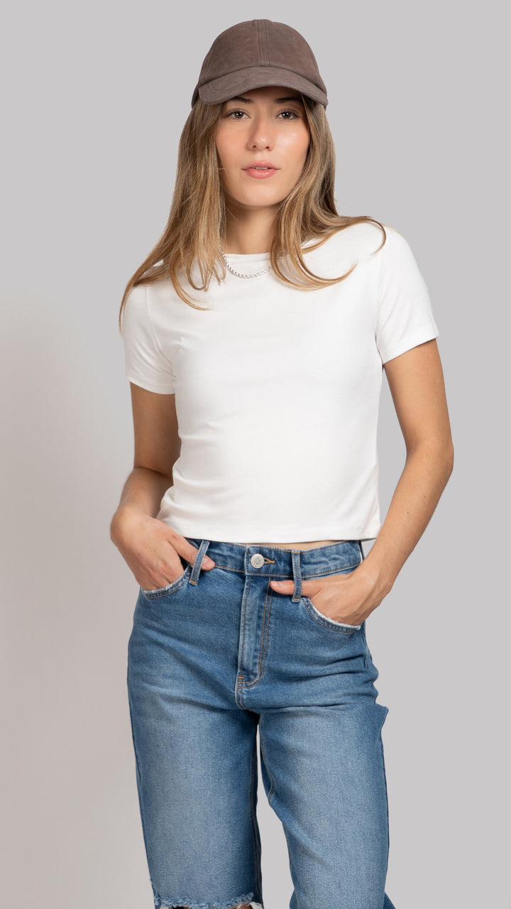 Blusa Manga Corta Mujer B Basic BB0342