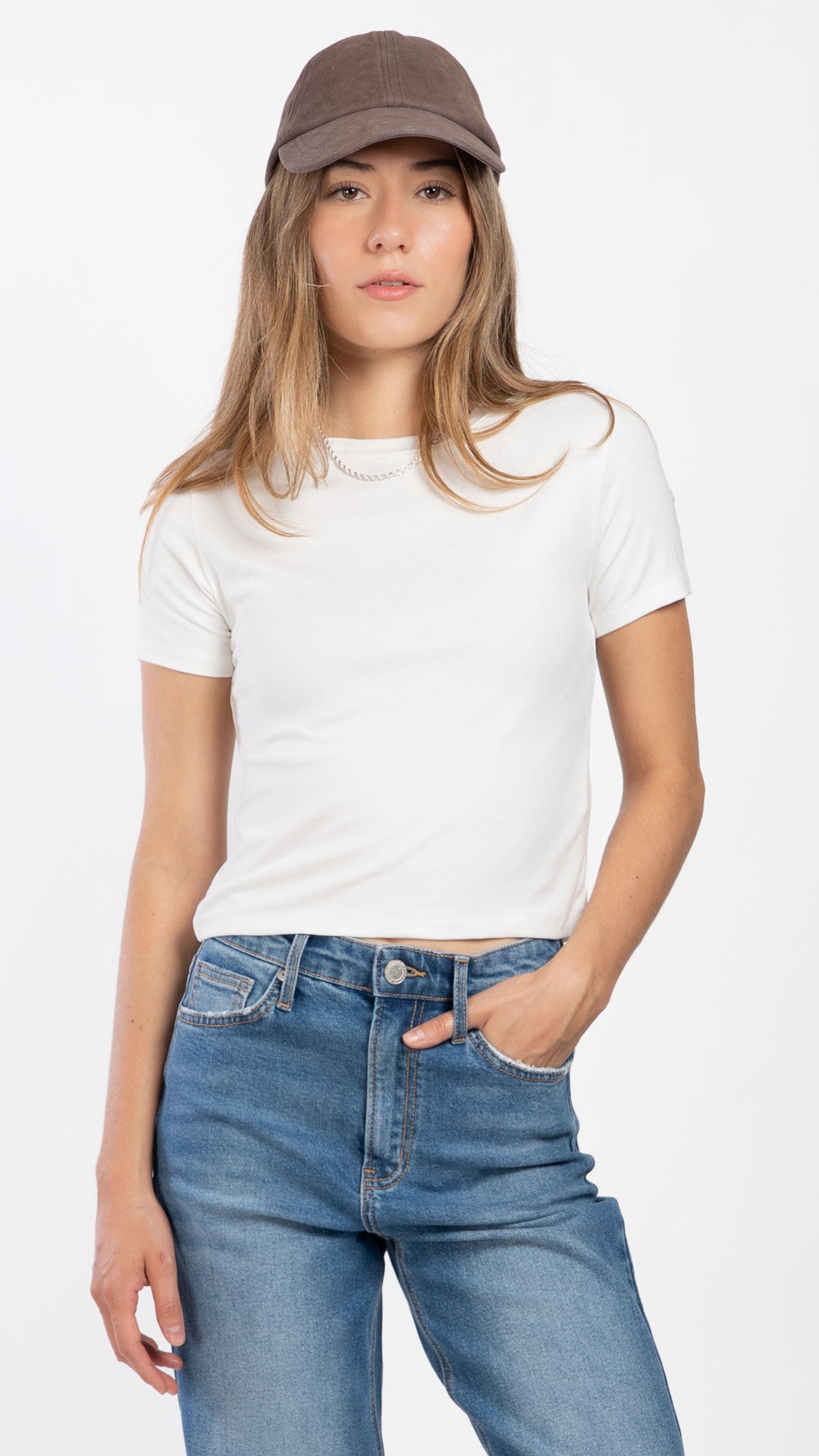 Blusa Manga Corta Mujer B Basic BB0342
