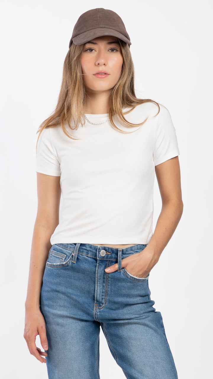Blusa Manga Corta Mujer B Basic BB0342