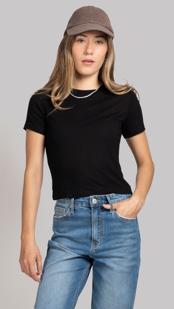 Blusa Manga Corta Mujer B Basic BB0342