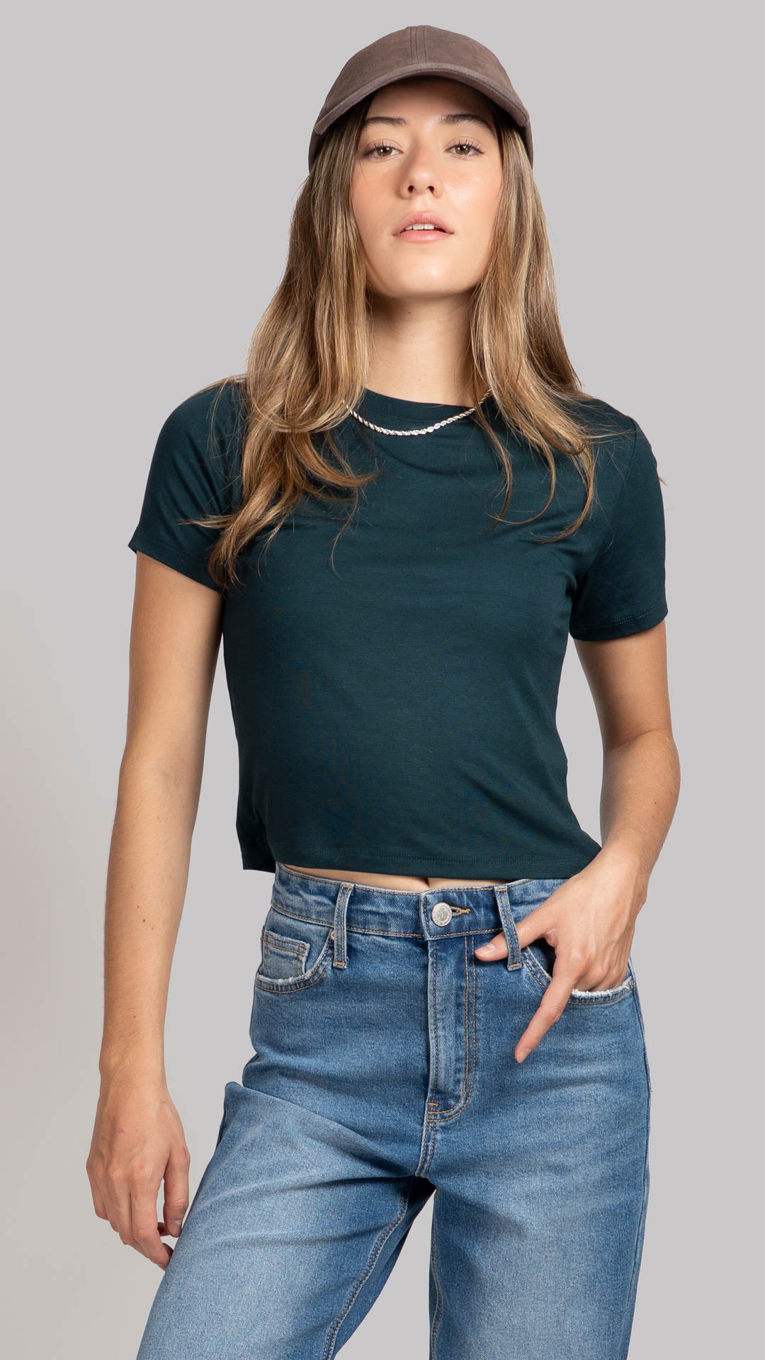 Blusa Manga Corta Mujer B Basic BB0342