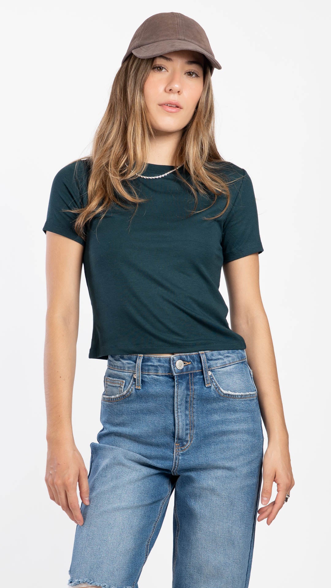 Blusa Manga Corta Mujer B Basic BB0342