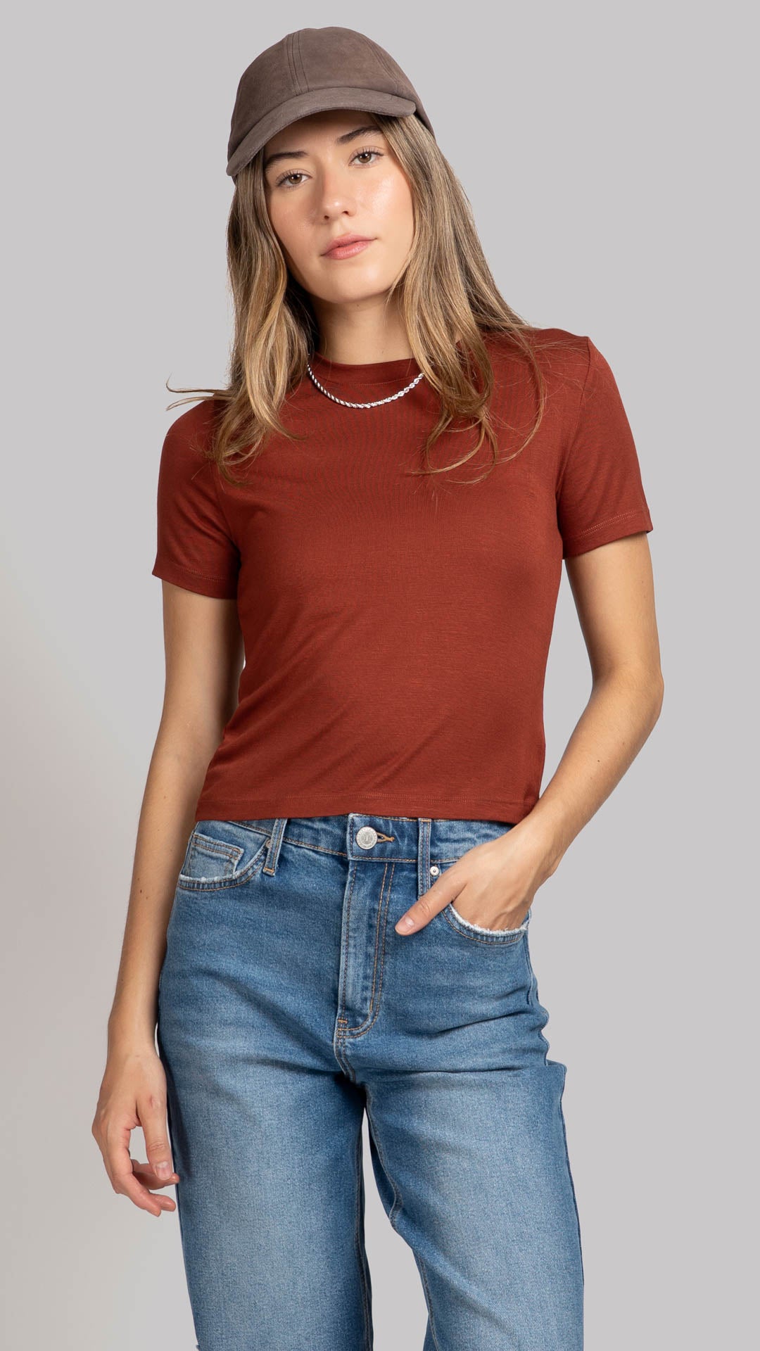 Blusa Manga Corta Mujer B Basic BB0342