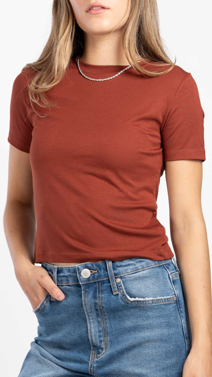 Blusa Manga Corta Mujer B Basic BB0342