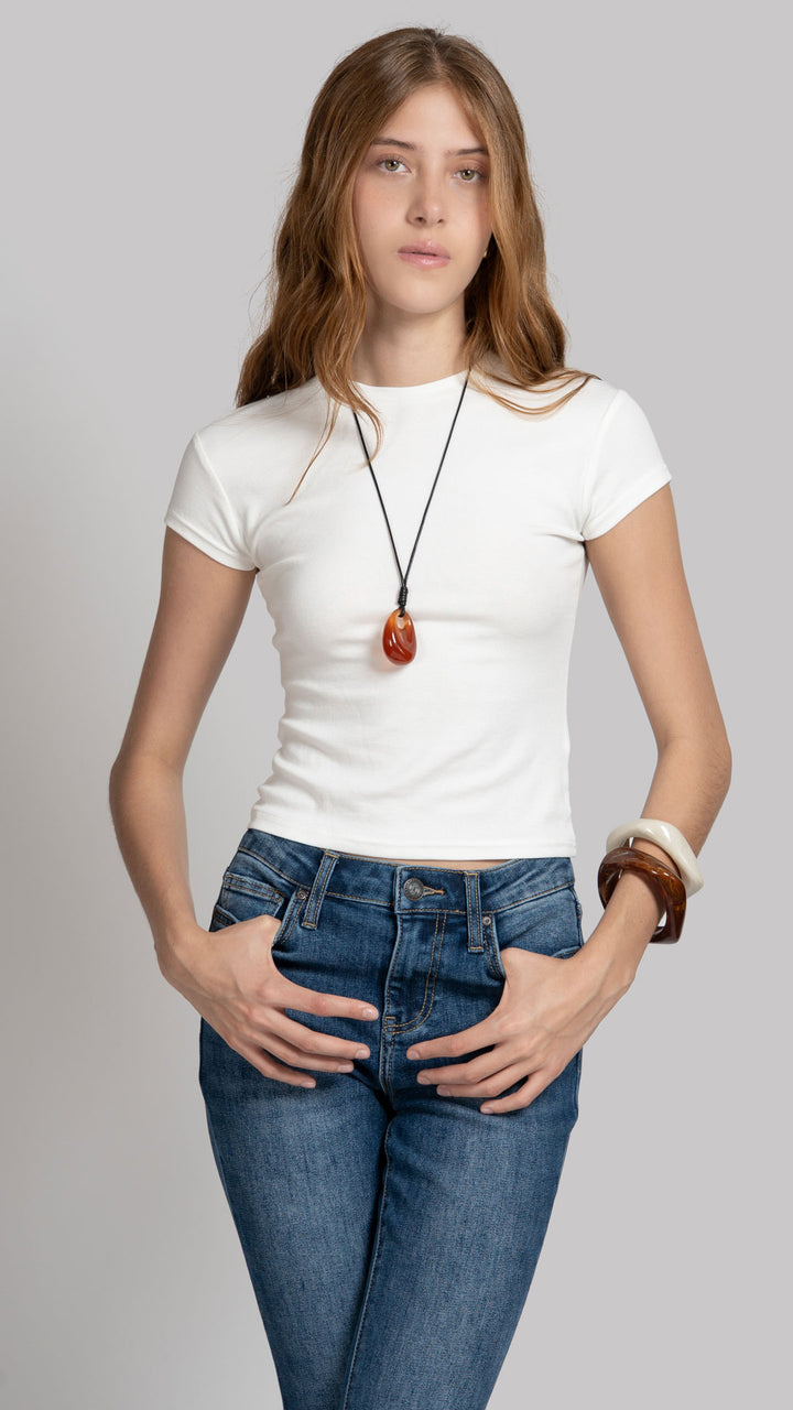 Blusa Manga Corta Mujer B Basic BB0343