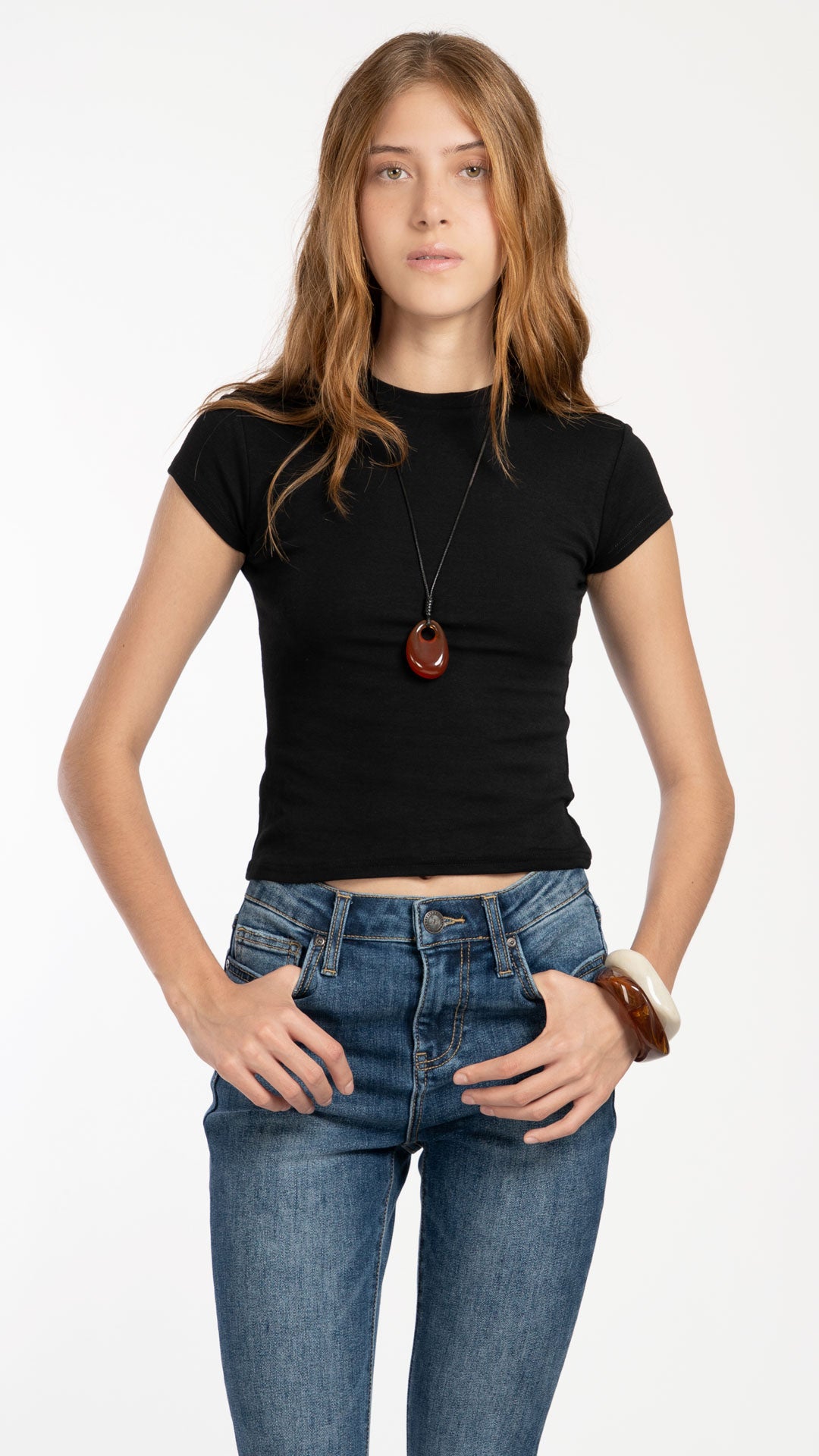 Blusa Manga Corta Mujer B Basic BB0343