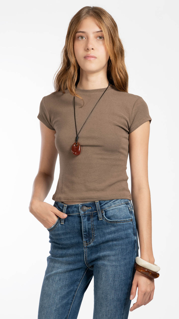 Blusa Manga Corta Mujer B Basic BB0343