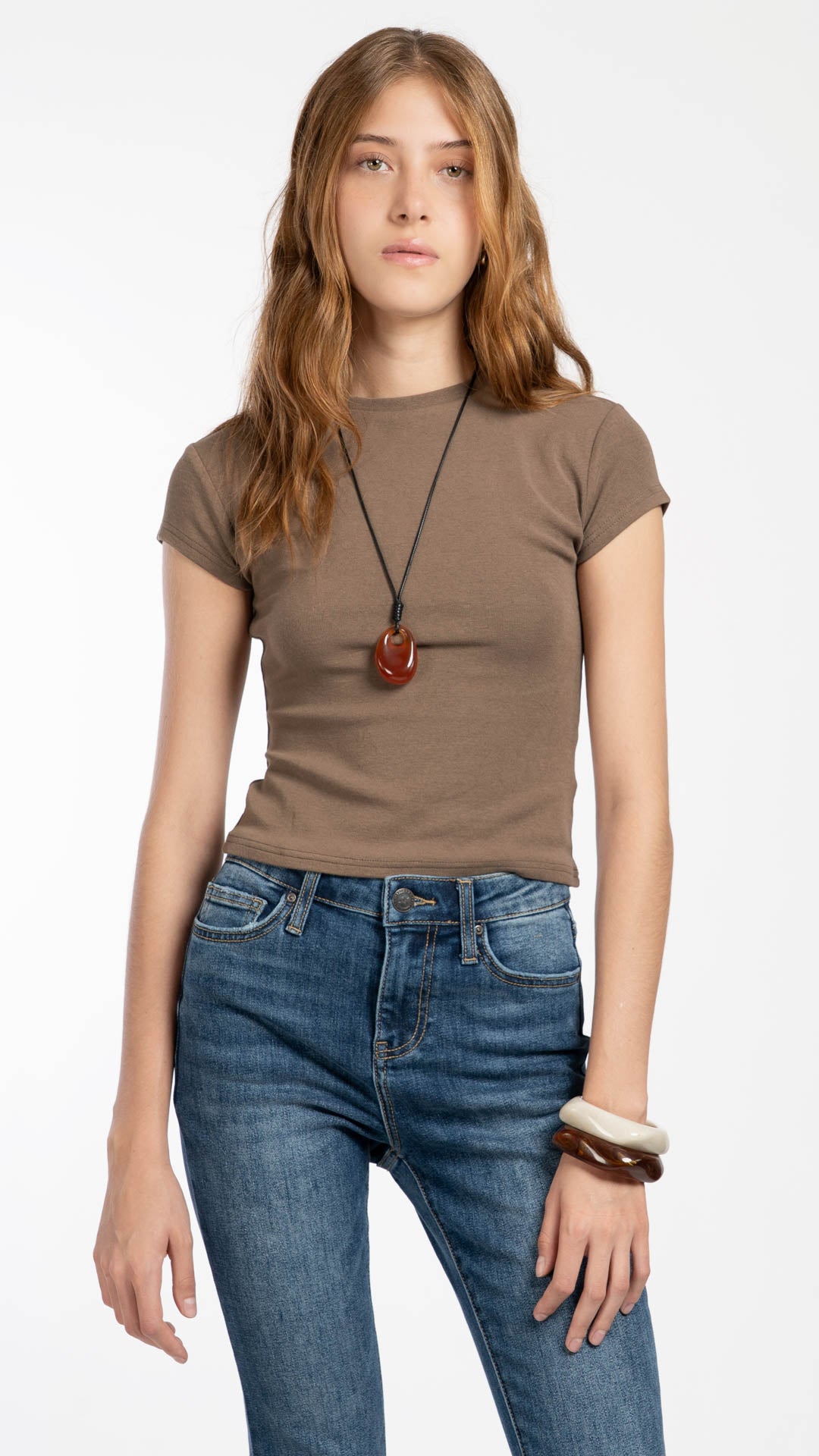 Blusa Manga Corta Mujer B Basic BB0343