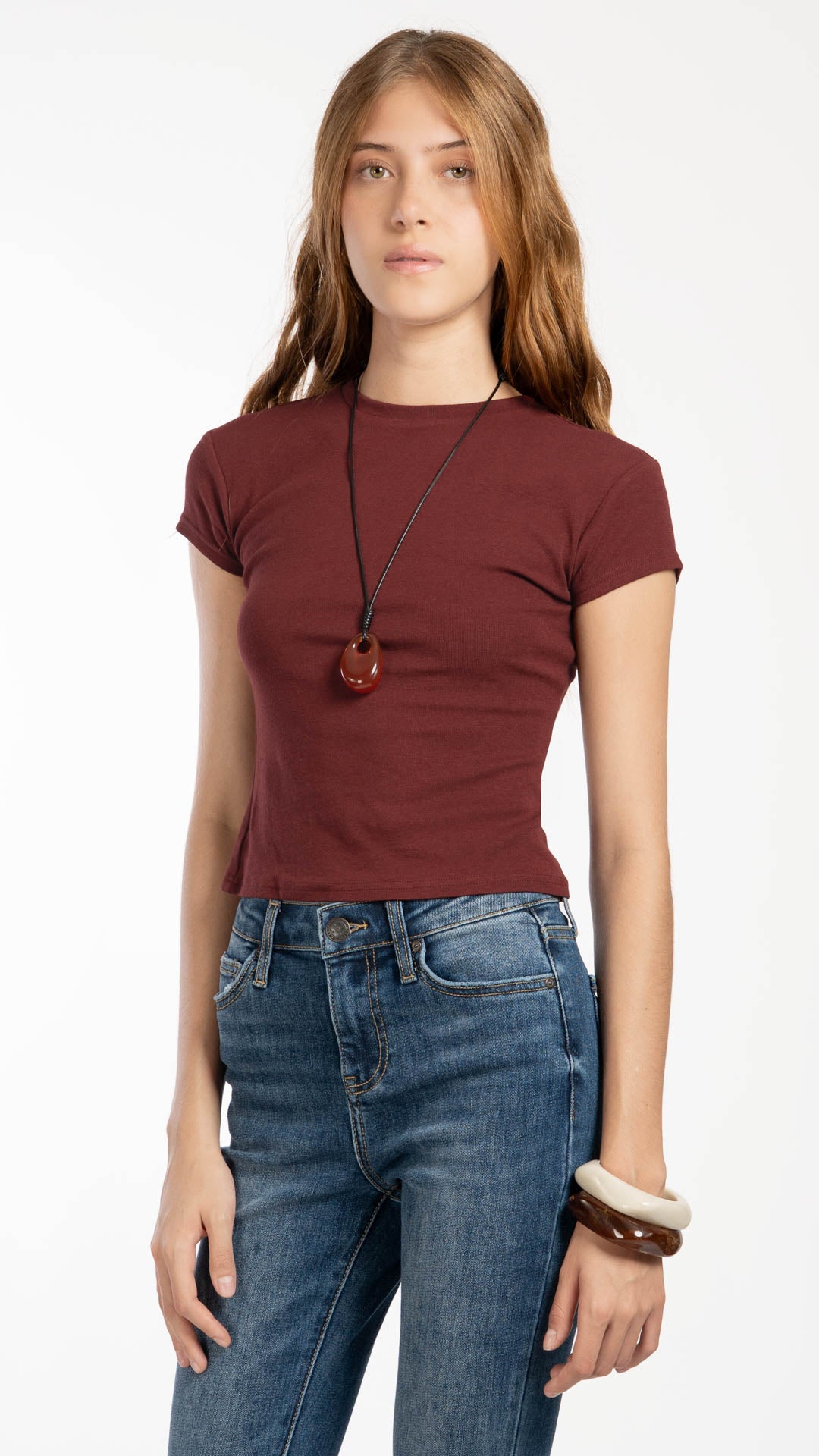 Blusa Manga Corta Mujer B Basic BB0343