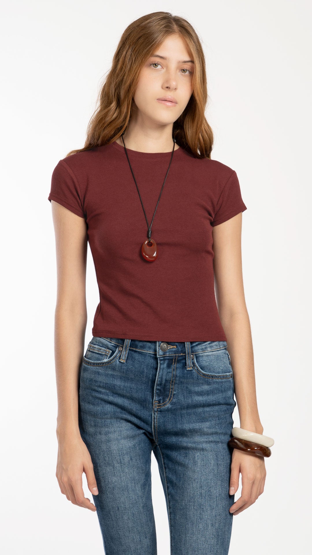 Blusa Manga Corta Mujer B Basic BB0343