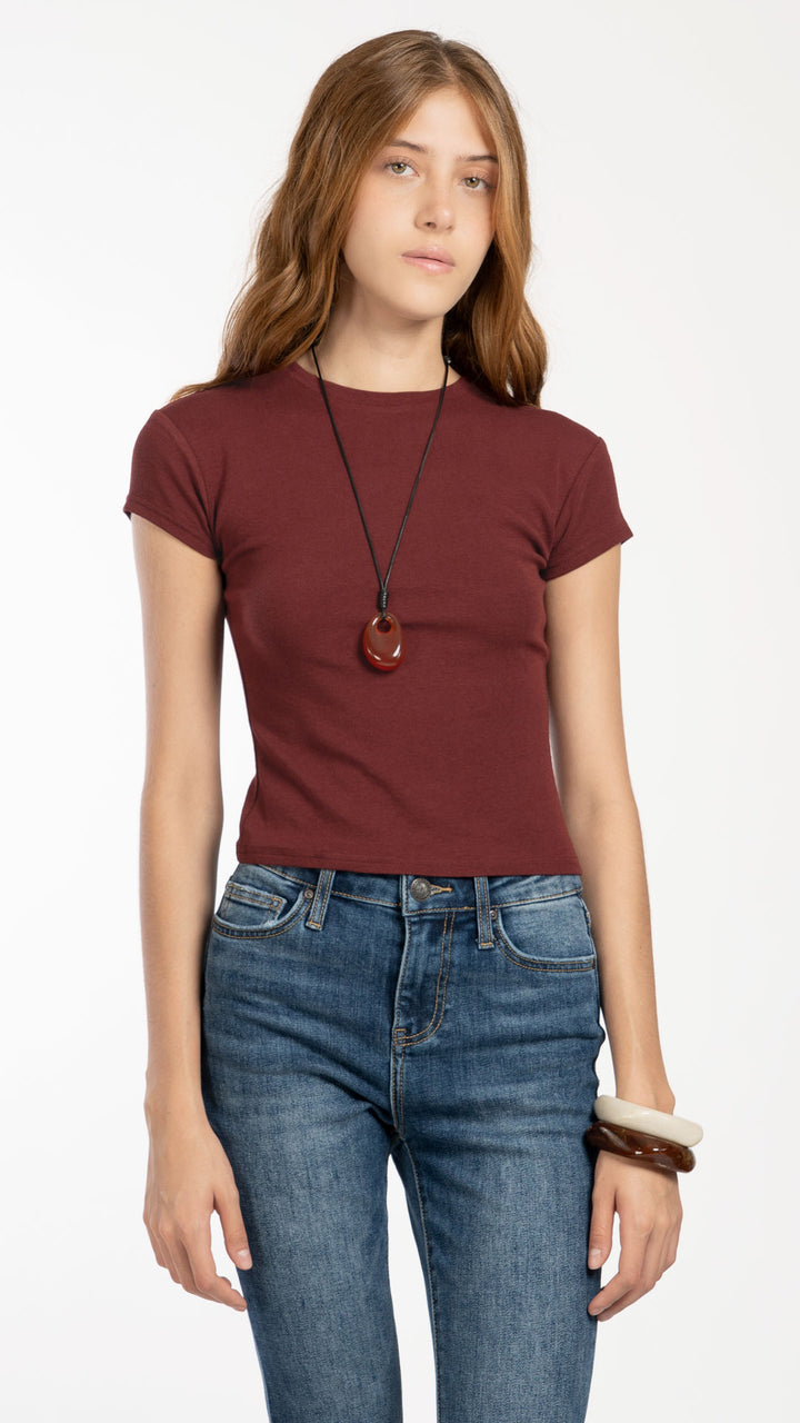 Blusa Manga Corta Mujer B Basic BB0343