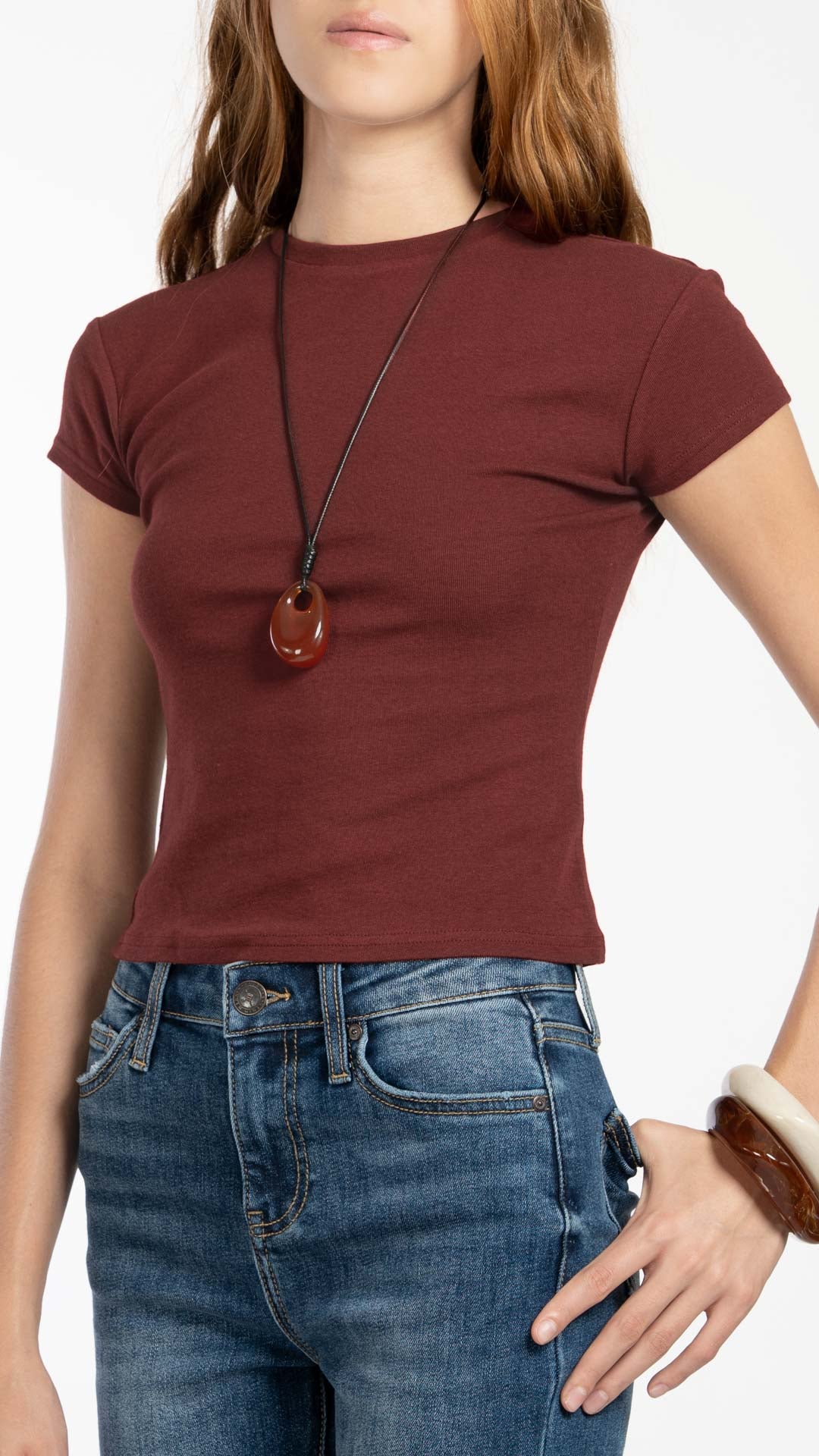 Blusa Manga Corta Mujer B Basic BB0343