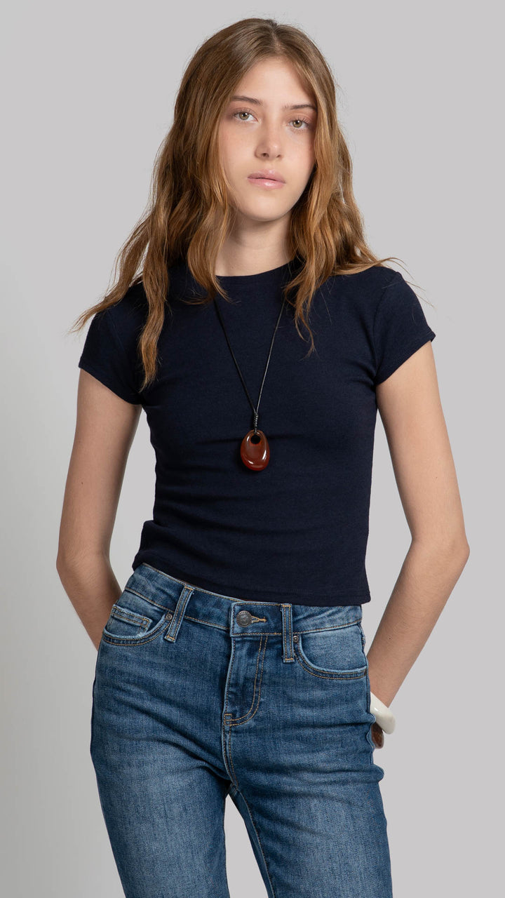 Blusa Manga Corta Mujer B Basic BB0343