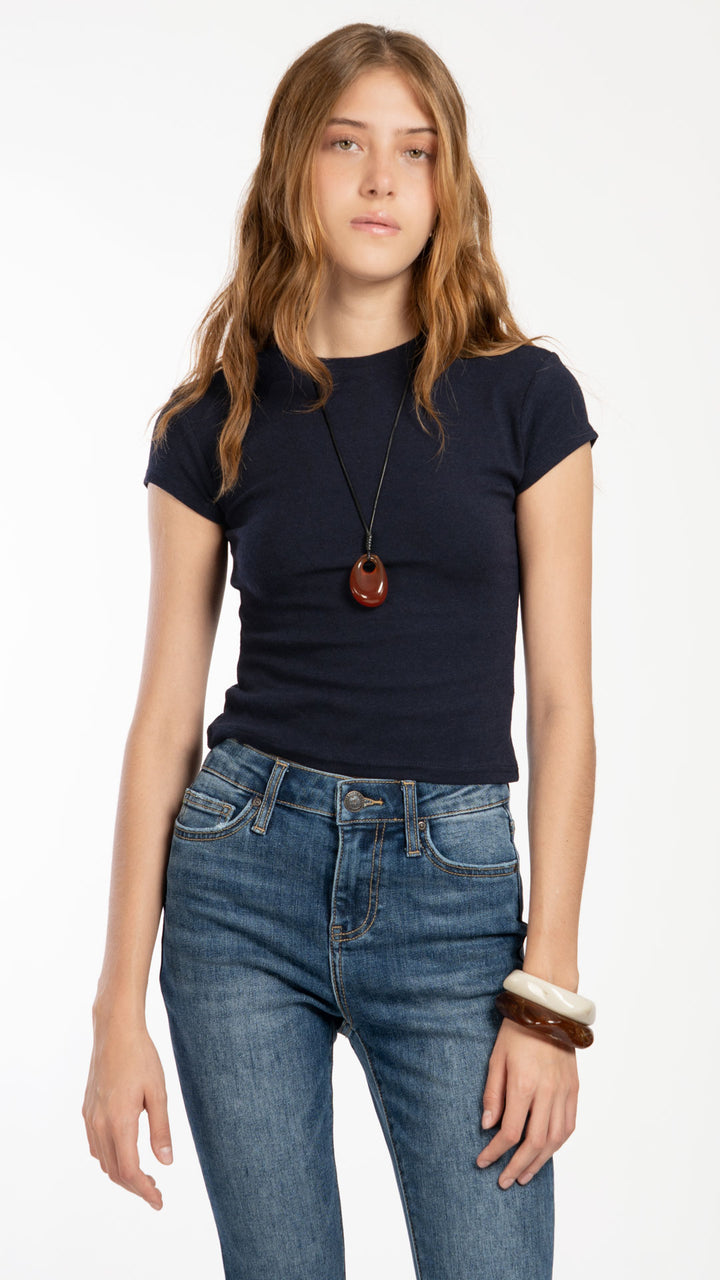 Blusa Manga Corta Mujer B Basic BB0343
