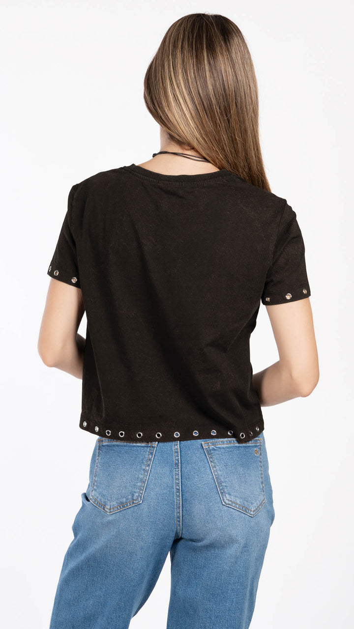 Blusa Manga Corta Mujer B Basic BB0344