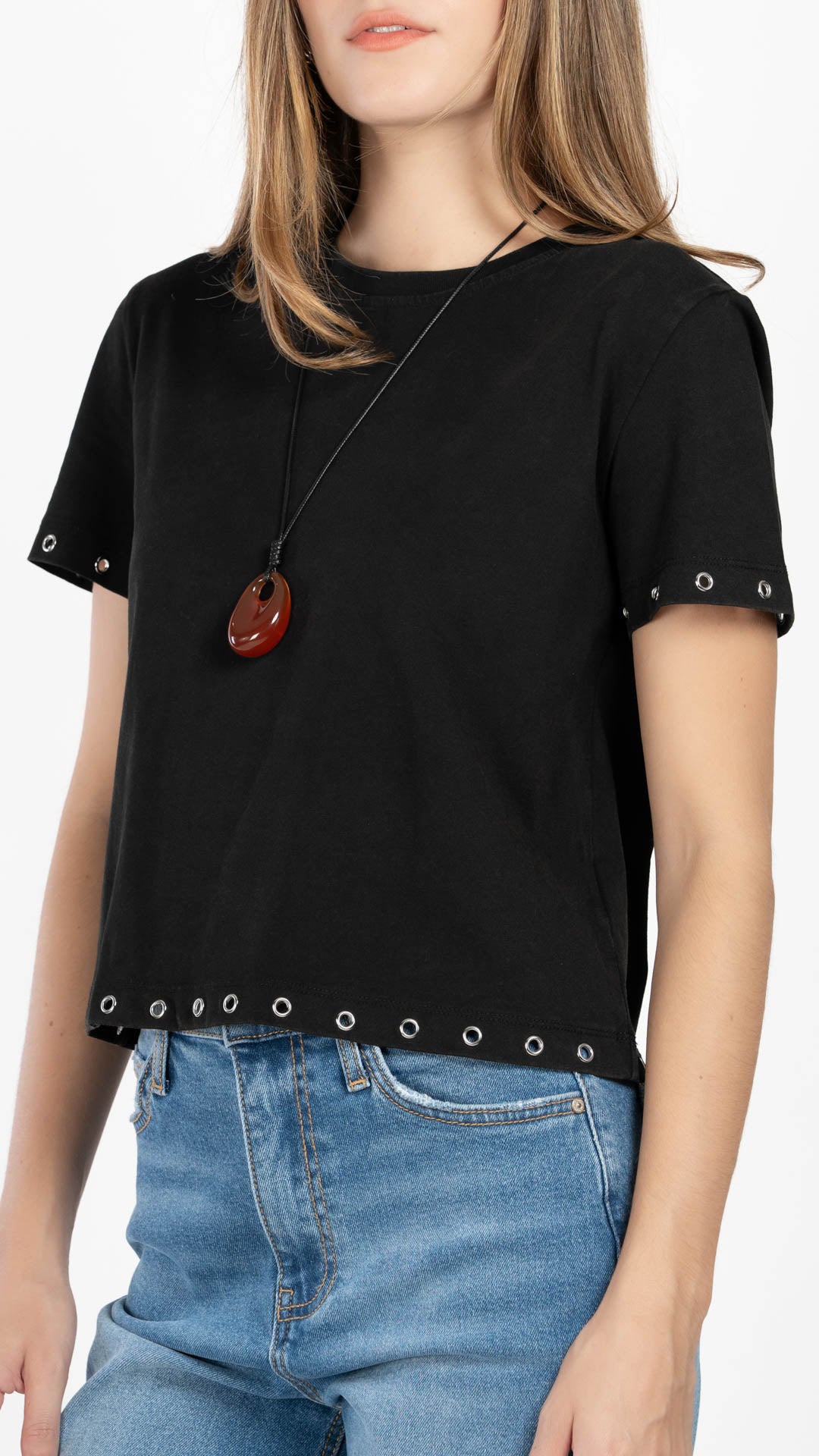 Blusa Manga Corta Mujer B Basic BB0344