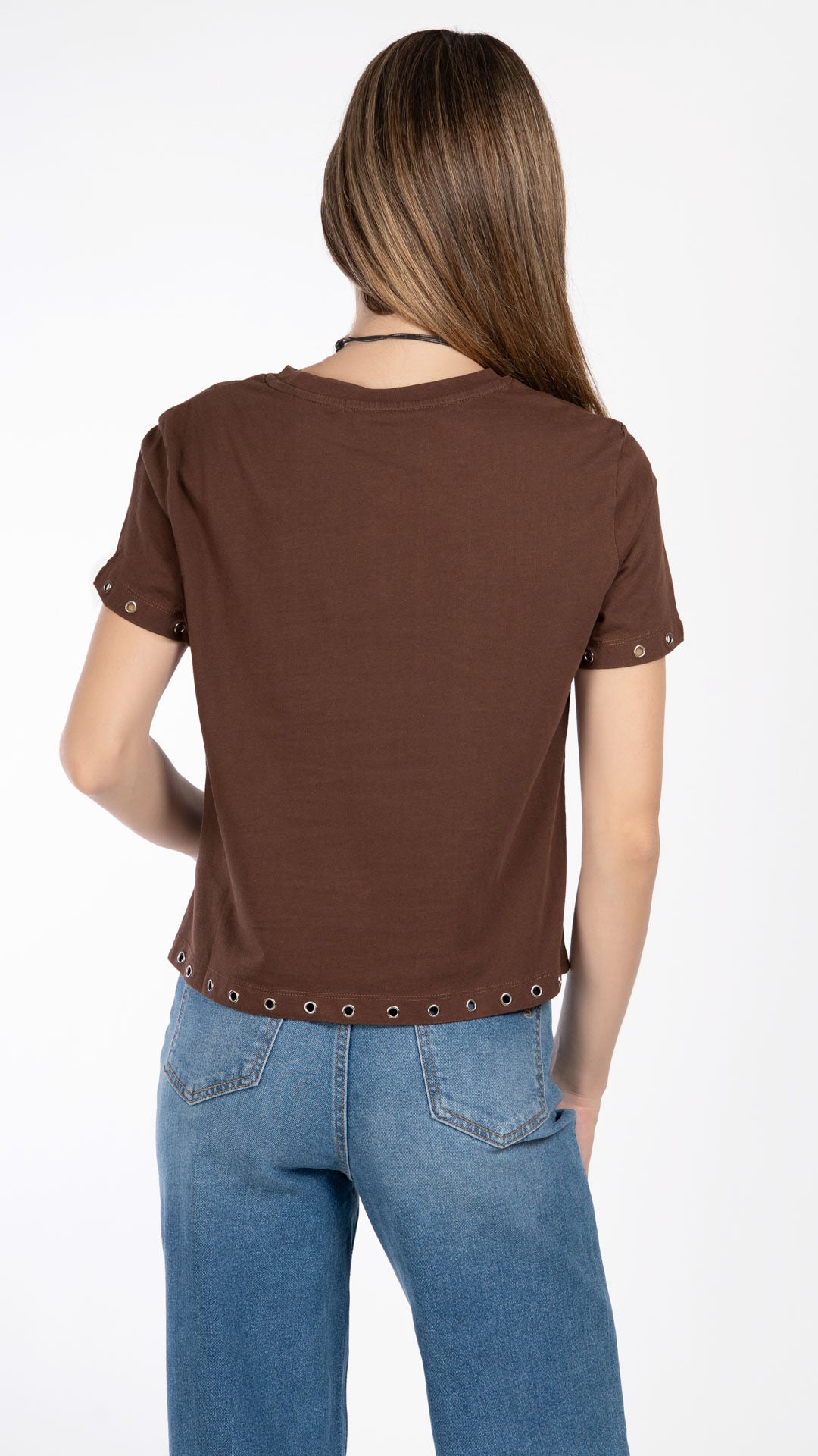 Blusa Manga Corta Mujer B Basic BB0344