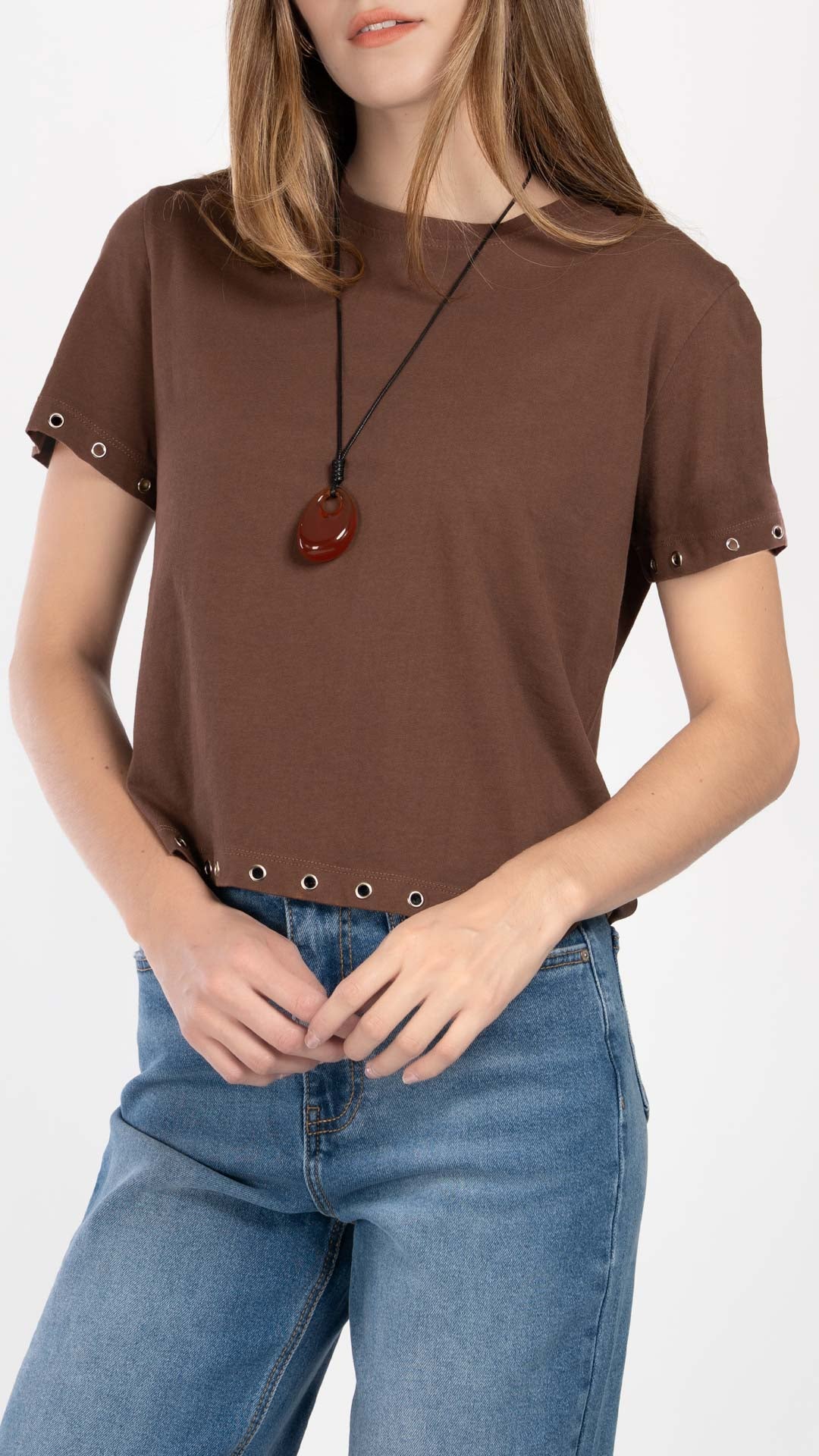 Blusa Manga Corta Mujer B Basic BB0344