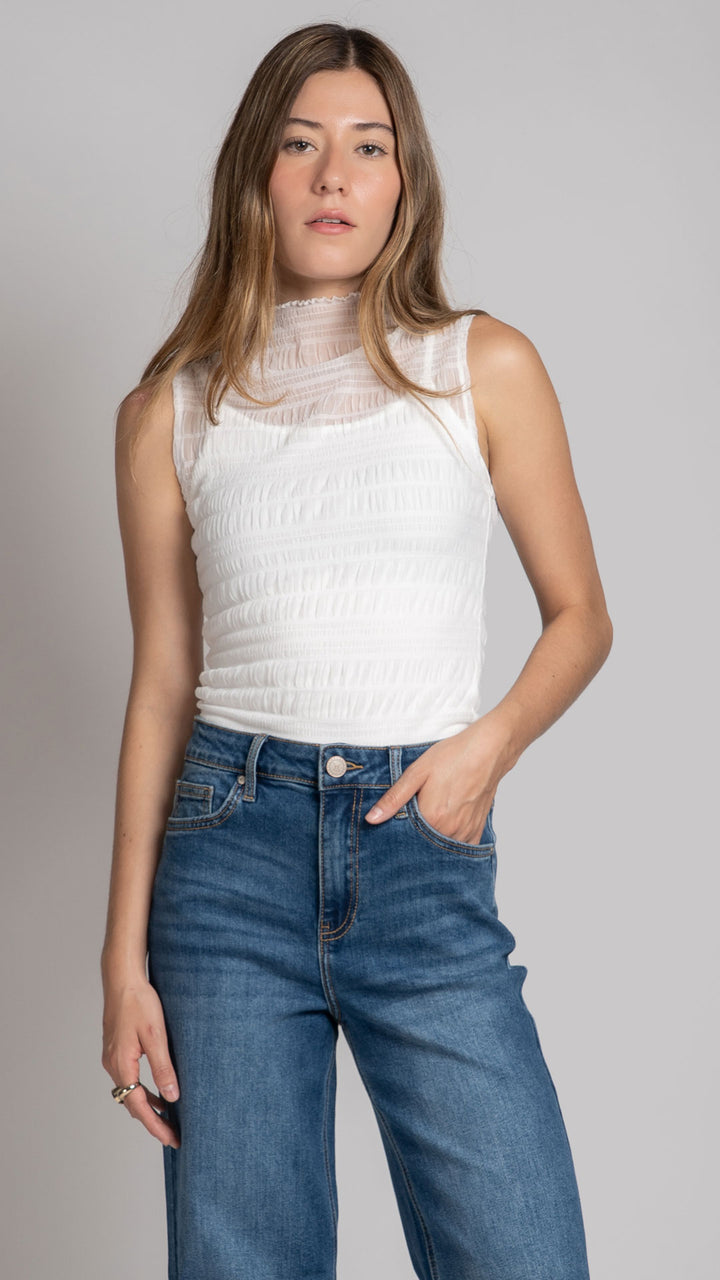 Blusa Sin Mangas Mujer B Basic BB0364