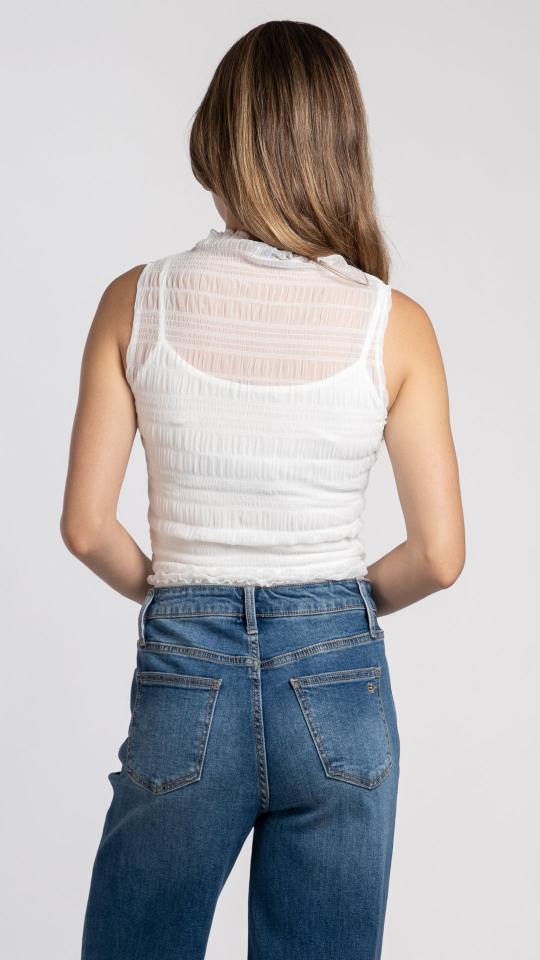 Blusa Sin Mangas Mujer B Basic BB0364