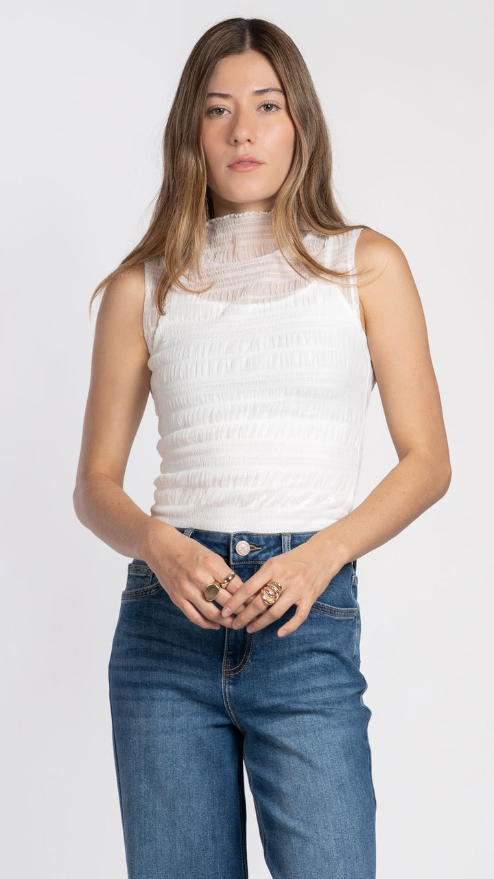 Blusa Sin Mangas Mujer B Basic BB0364