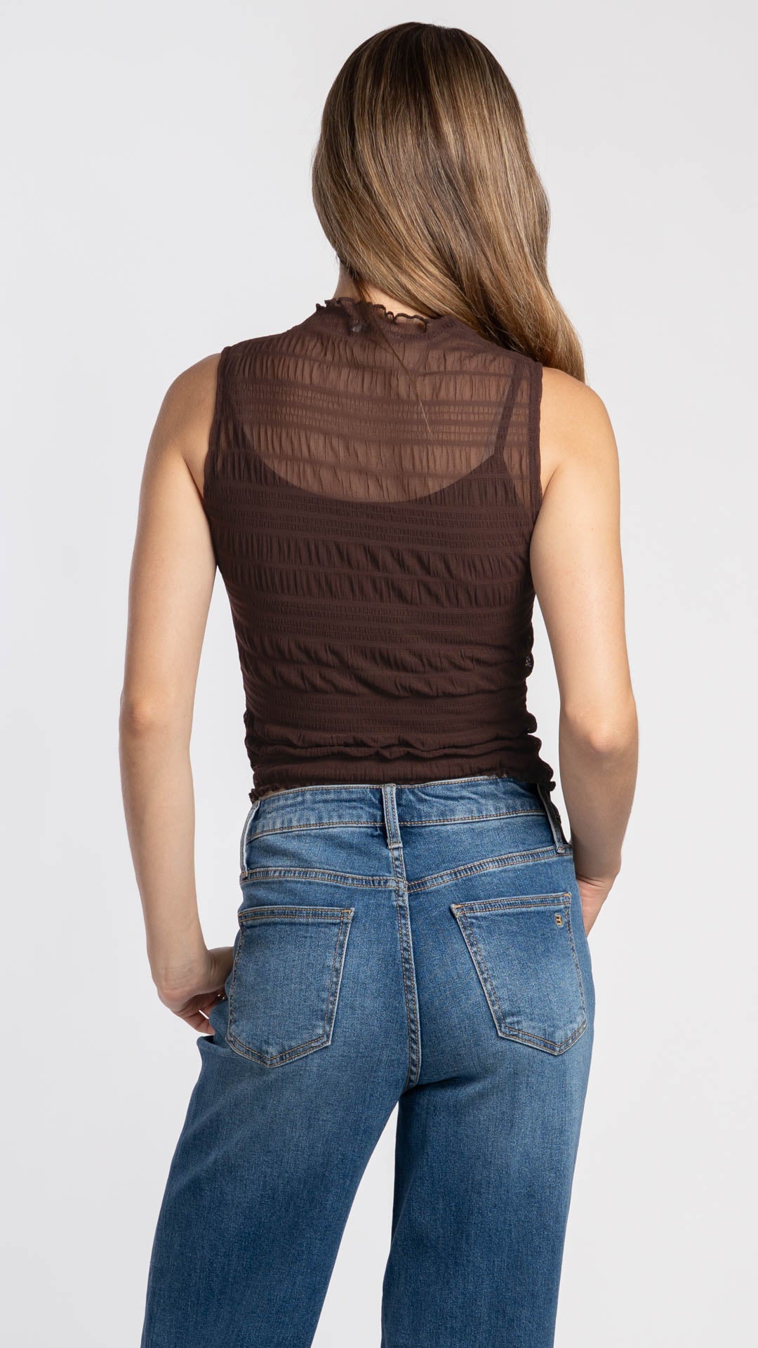 Blusa Sin Mangas Mujer B Basic BB0364